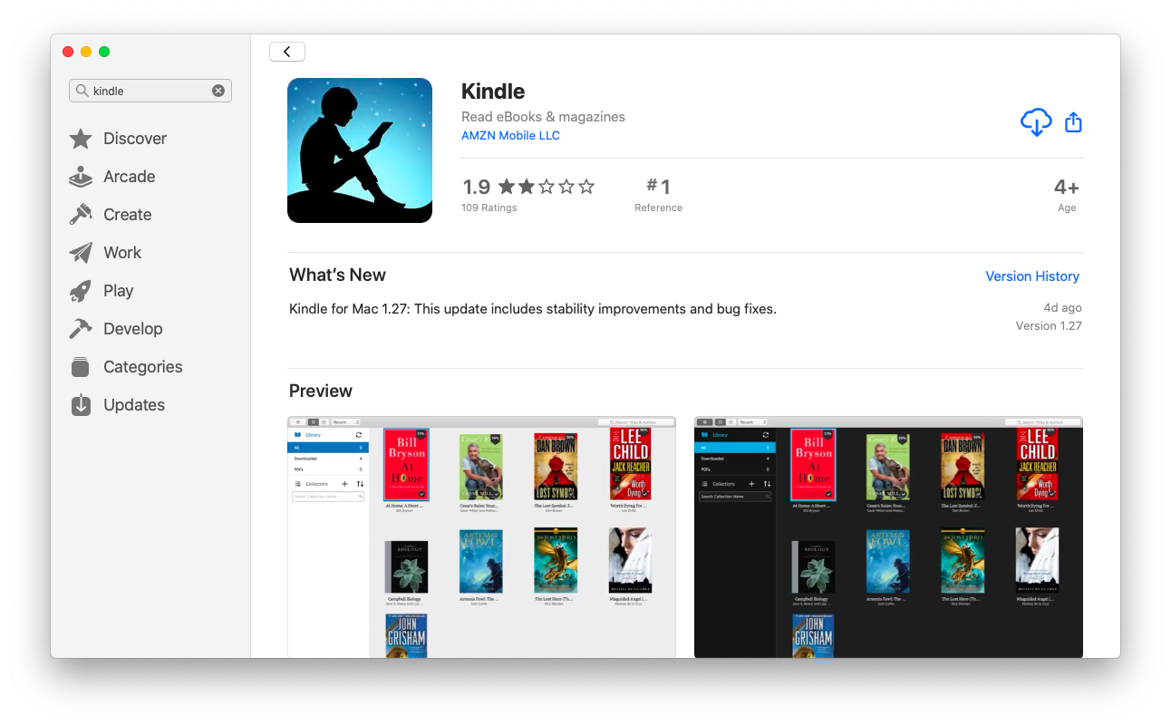 remove book from kindle for mac
